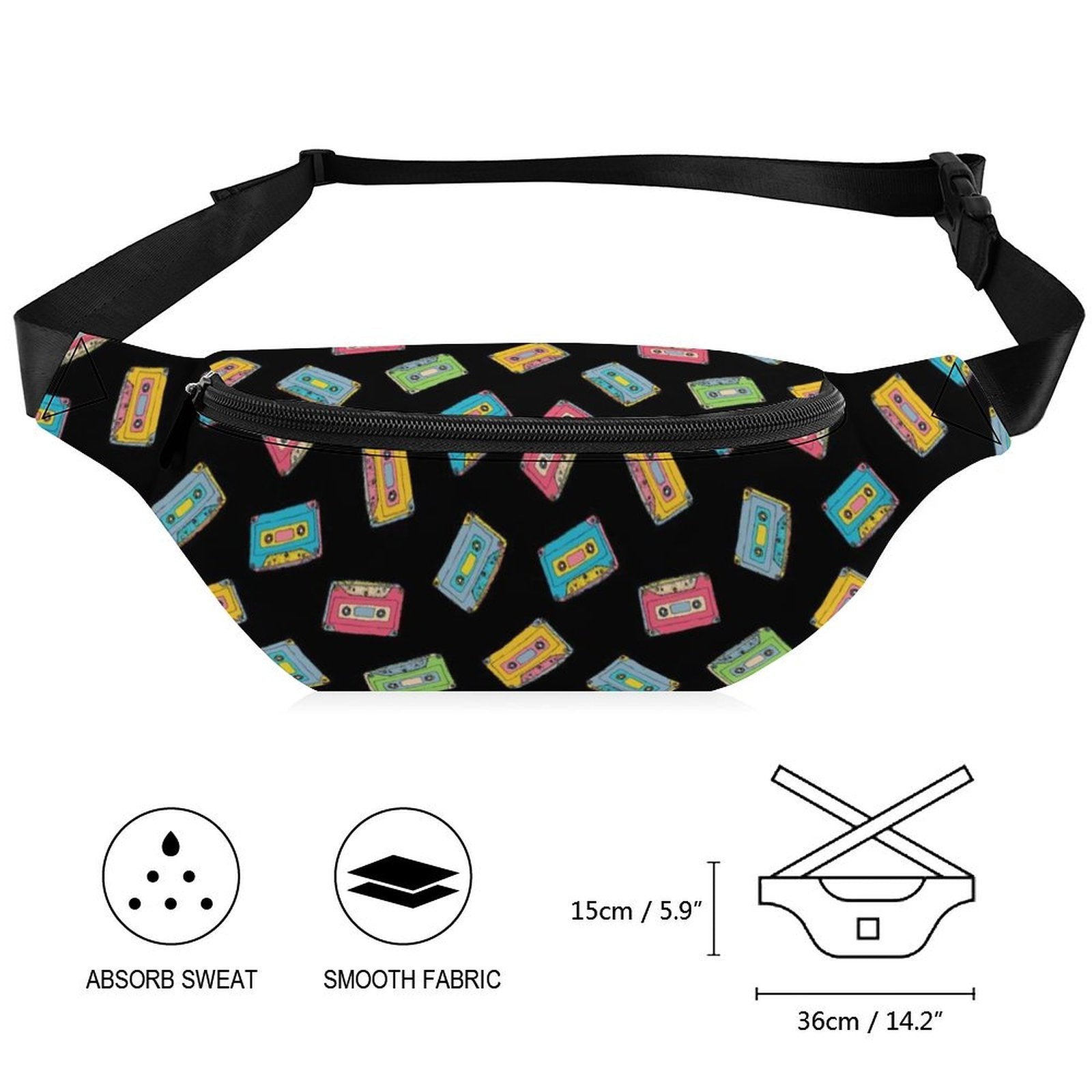 Cassette Tapes - Bum Bag / Fanny Pack
