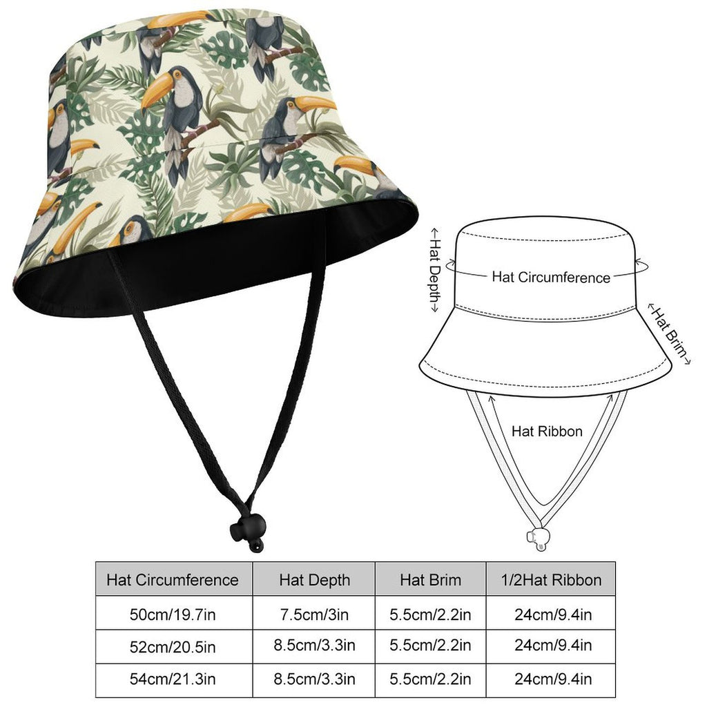Toucans - Kids Bucket Hat