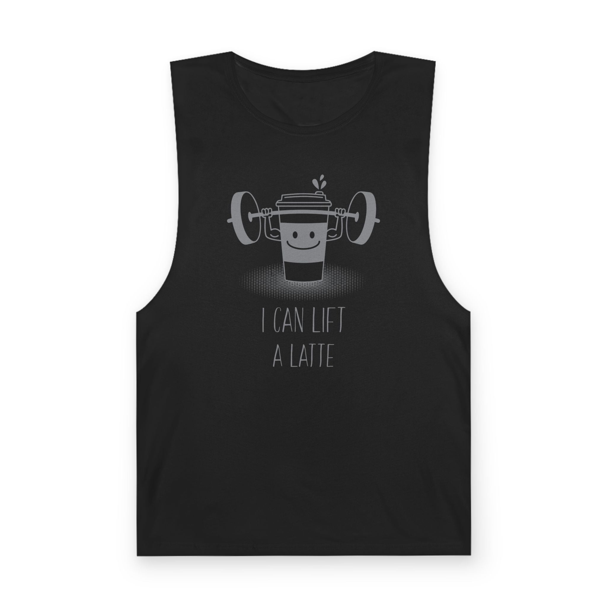 I Can Lift A Latte - Unisex Barnard Tank