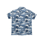 Japanese Waves Junior Kids Hawaiian Shirt