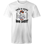 This Is Some Boo Sheet, Halloween - Mens T-Shirt White Mens T-shirt Halloween Printed In Australia