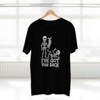 Skeleton, I've Got Your Back - Mens Adult Staple Tee
