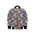 Sticker Music Kids Bomber Jacket XL Kids Bomber Jacket Music Printed Offshore