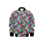 Sticker Music Kids Bomber Jacket XL Kids Bomber Jacket Music Printed Offshore