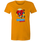 The View From The 90's - Womens T-shirt Orange