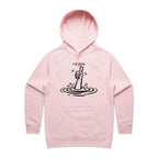 I'm Fine Drowning Thumbs Up Women's AS Colour Hoodie