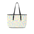 Stars PU Leather Tote Bag Large One Size Leather Tote Bag-Large Printed Offshore