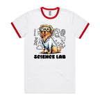 Science Lab AS Colour Staple Ringer Tee