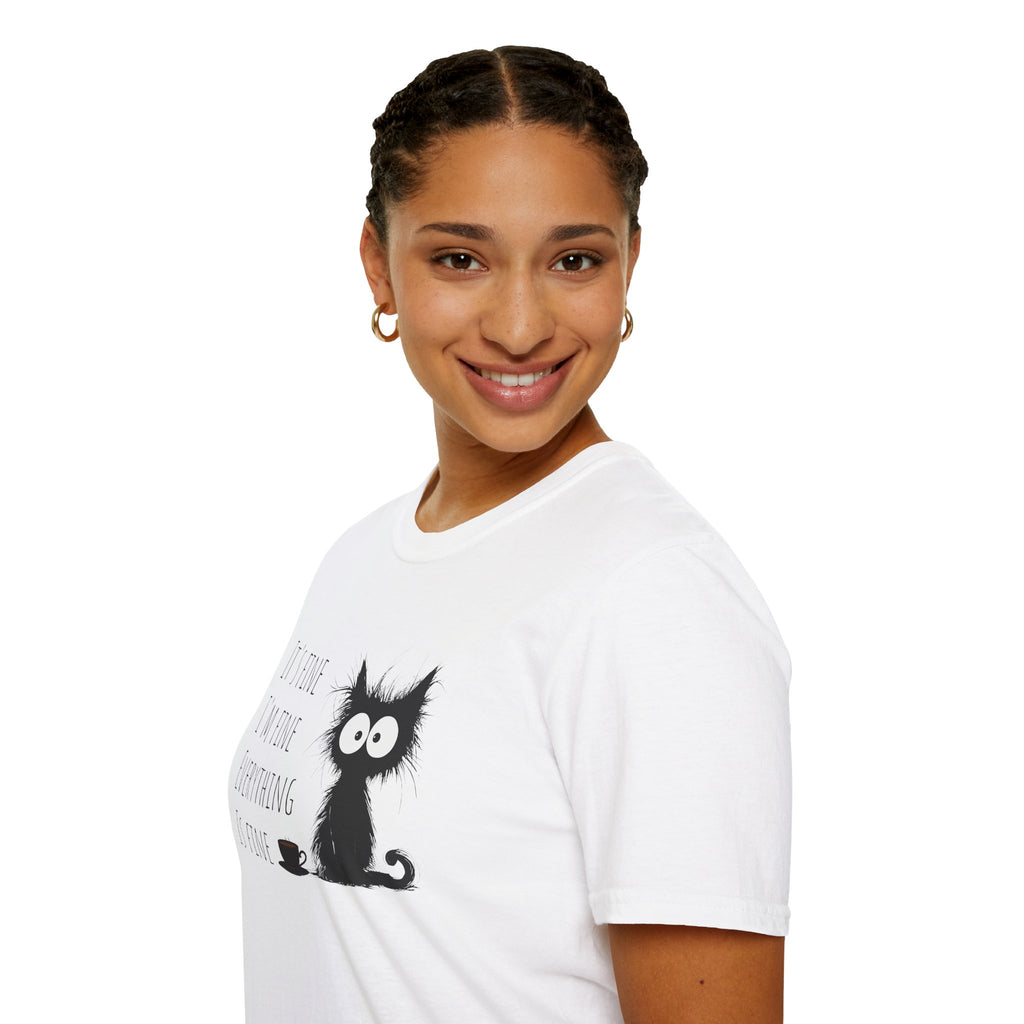 It's Fine, I'm Fine, Everything Is Fine Unisex Softstyle T-Shirt Unisex Adult T-shirt animal Australian Printer