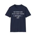 That Moment When You Get Caught Reading a Stranger's Shirt Unisex T-Shirt