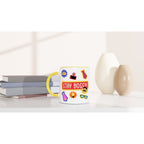 Stay Bossy, Boss Mug - White 11oz Ceramic Mug with Colour Inside Colour 11oz Mug Funny