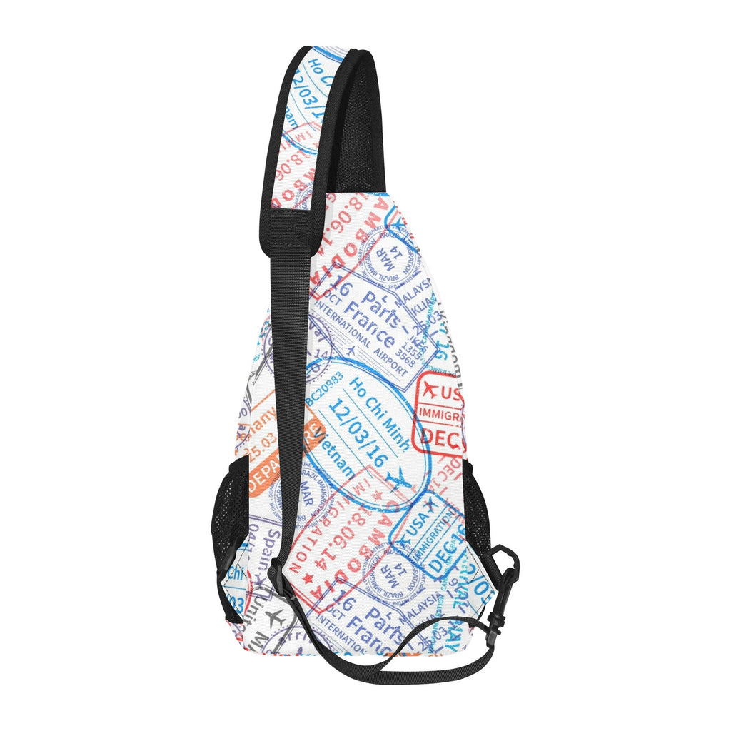 Travel Stamps - Chest Bag