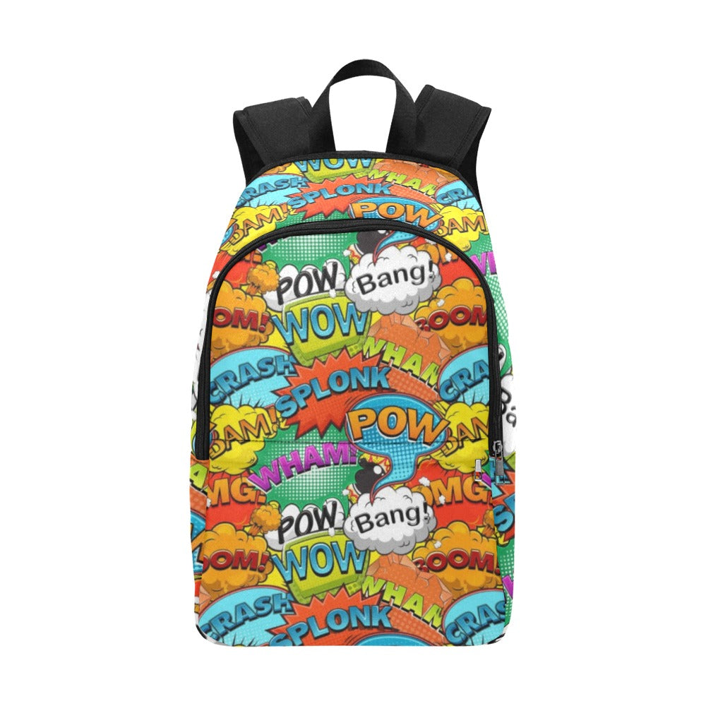Comic Book 2 - Fabric Backpack
