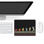 Evolution Of A Trumpet Player Leather Mouse Pad Leather Mouse Pad Music Printed Offshore