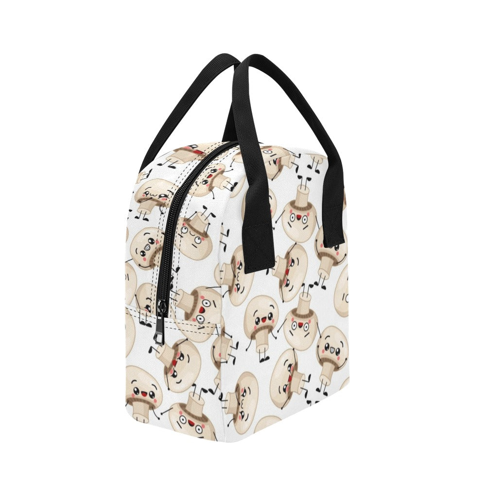 Cute Mushrooms - Zipper Lunch Bag Zipper Lunch Bag Printed Offshore
