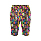 Colourful Cats - Women's Bike Shorts With Side Pockets Women's Bike Shorts animal Printed Offshore