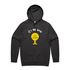 It's All Good - Mens Hoodie Coal Mens Hoodie Positivity Printed In Australia