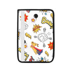 Super Dog Car Seat Belt Cover 7''x10'' (Pack of 2) Car Seat Belt Cover 7x10 (Pack of 2) animal comic Printed Offshore