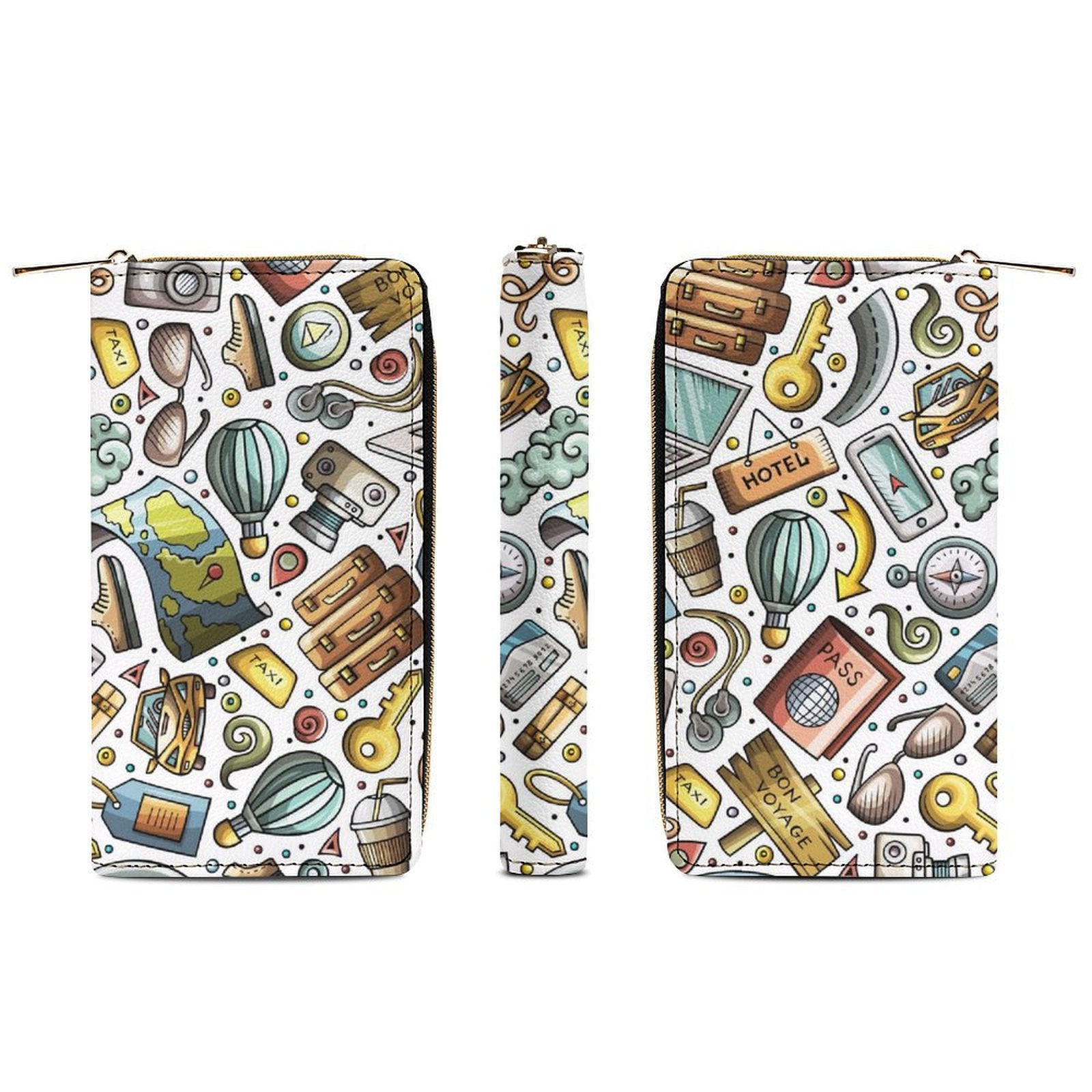 Travel Montage - PU Leather Wallet