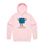 I'm A Total Square - Mens Hoodie Pink Mens Hoodie Maths Printed In Australia