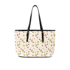 Avocado Love PU Leather Tote Bag Large One Size Leather Tote Bag-Large Food Printed Offshore