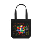 Game Cube Equations Canvas Tote Bag