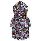 Graphic Floral Pet Hoodie (Small Size)