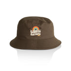 Kindness Matters - AS Colour Bucket Hat Walnut One Size As Colour Bucket Hat Kindness Printed In Australia