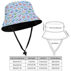Colourful Cars Kids Bucket Hat Kids Bucket Hat Printed Offshore