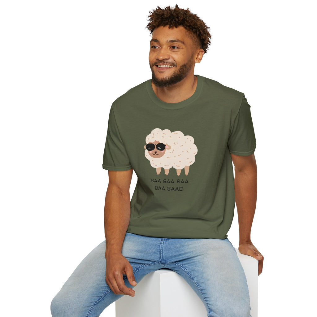 Sheep, Baa Baa Baa Baa Baad - Unisex Softstyle T-Shirt