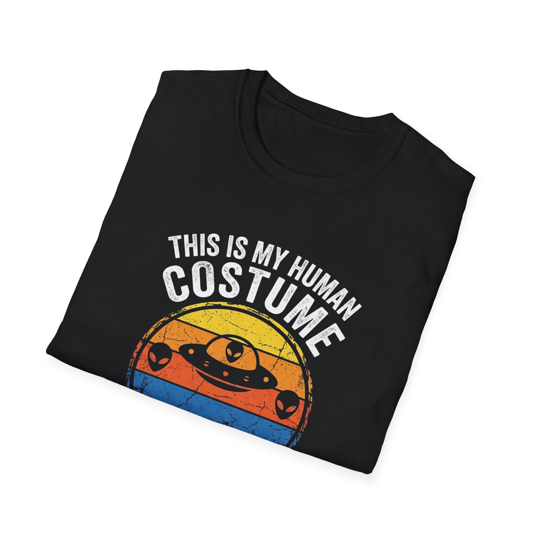 This Is My Human Costume Alien Unisex T-Shirt Unisex Adult T-shirt Globally Fulfilled Sci Fi