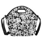 Graffiti - Neoprene Lunch Bag Neoprene Lunch Bag Printed Offshore