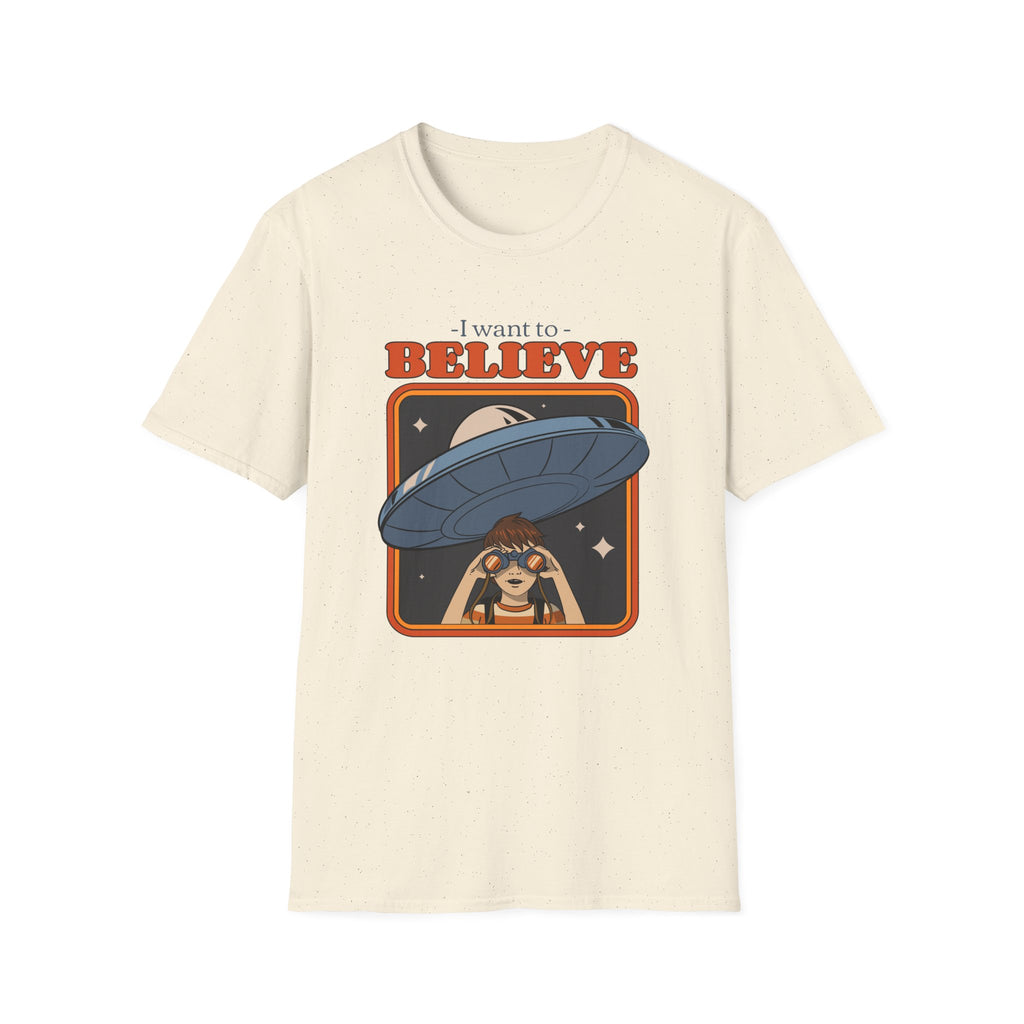 I Want To Believe, UFO - Unisex Softstyle T-Shirt