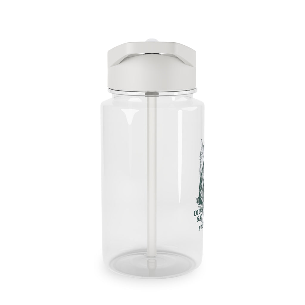 Personalised - Cat, Did Somebody Say Snack - Tritan Water Bottle