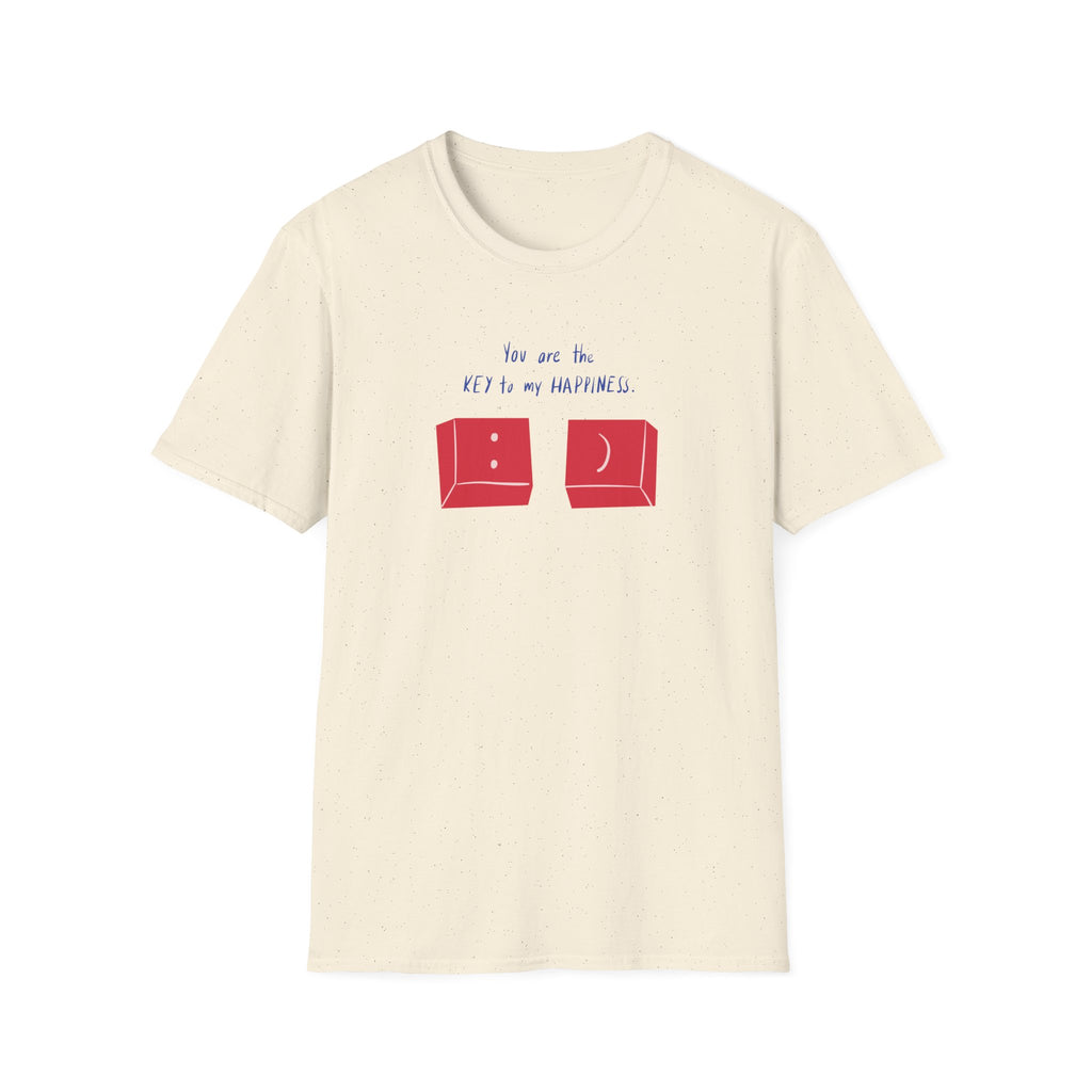 You Are The Key To My Happiness - Unisex Softstyle T-Shirt