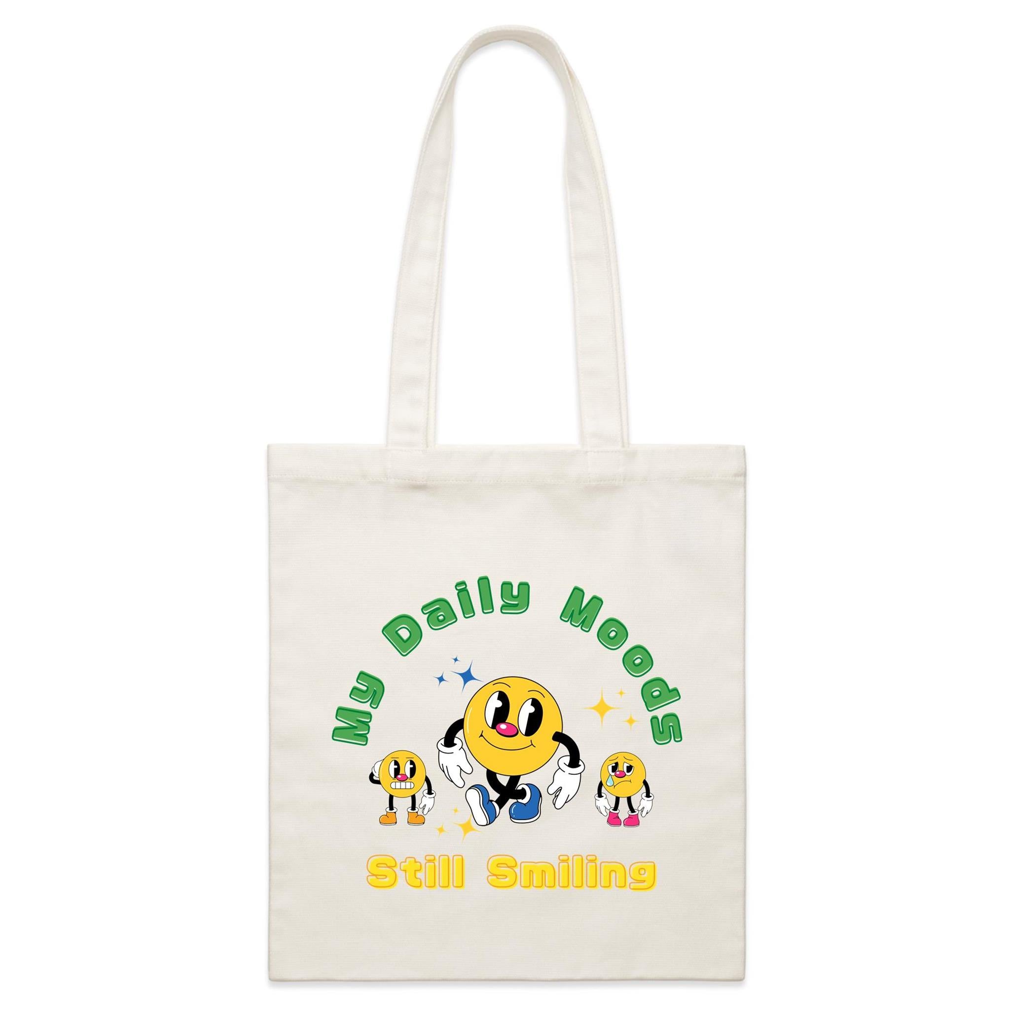 My Daily Moods - Parcel Canvas Tote Bag Default Title Small Tote Bag Printed In Australia