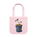 Bin Chicken Australian Ibis Canvas Tote Bag