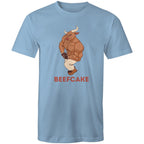 Beefcake - Mens T-Shirt Carolina Blue Mens T-shirt Fitness Printed In Australia