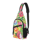 Bright Watercolour Floral - Chest Bag