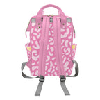 Pink Leopard - Multi-Function Backpack, Nappy / Diaper Bag