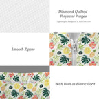 Pineapple Tropical Men's Lightweight Sun Hoodie & Shorts Set Men's Lightweight Sun Hoodie & Shorts Printed Offshore