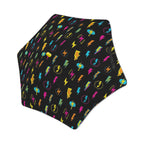 Fun Lightning Kids Safe Round Corner Umbrella One Size Kids Safe Round Corner Umbrella comic Printed Offshore