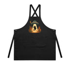 Black Cat Alien UFO Abduction AS Colour Carrie Apron