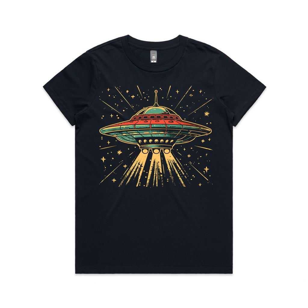 Retro UFO Women's AS Colour T-shirt