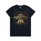 Retro UFO Women's AS Colour T-shirt