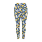 Lemon Seagull Women's High Waist Pockets Yoga Leggings Women's High Waist Pockets Yoga Leggings animal Printed Offshore