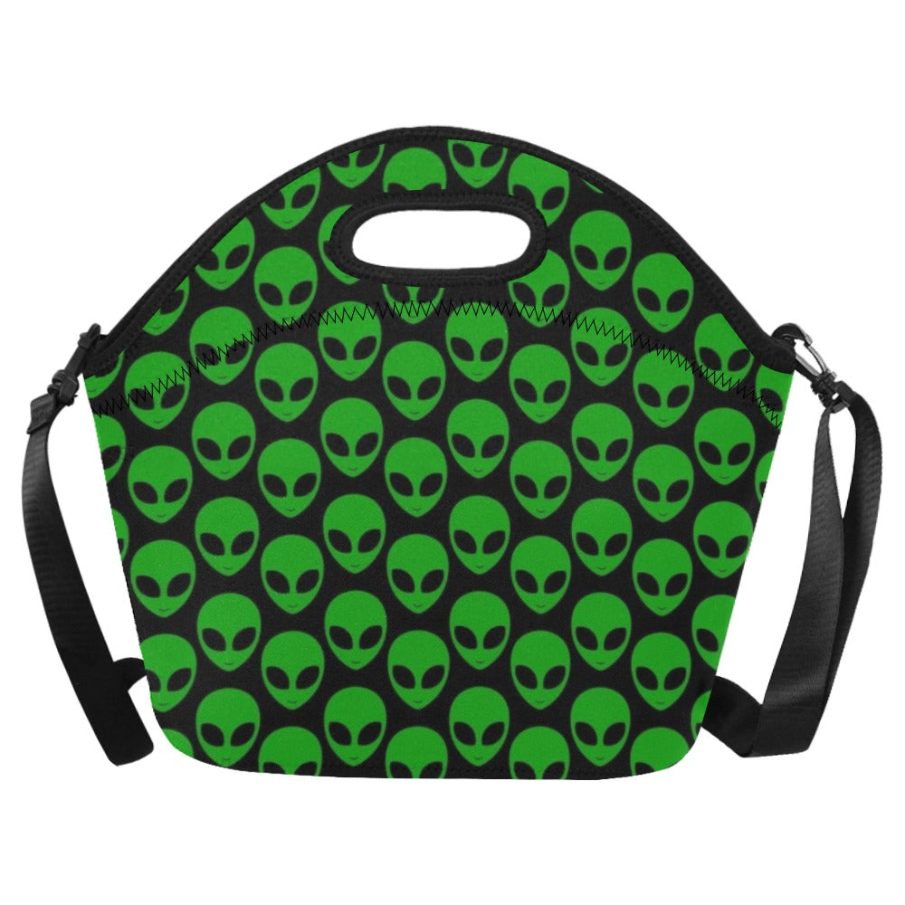 Aliens - Neoprene Lunch Bag One Size Neoprene Lunch Bag Printed Offshore