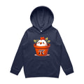 Chicken Pot Pi, Maths Kids AS Colour Hoodie Midnight Blue Kids Hoodie Printed In Australia