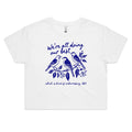 We're All Doing Our Best Birds Women's AS Colour Crop Tee