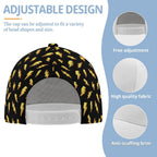 Lightning Bolts Kids Baseball Cap Kids Baseball Hat comic Printed Offshore